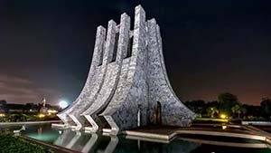 Popular destinations from New York to Ghana (ACC)
