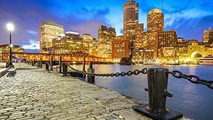 Popular destinations from New York to United States (BOS)