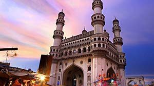 Popular destinations from New York to India (HYD)