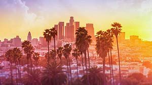 Popular destinations from New York to United States (LAX)