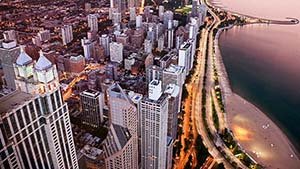 Popular destinations from New York to United States (ORD)