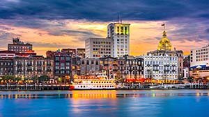 Popular destinations from New York to United States (SAV)